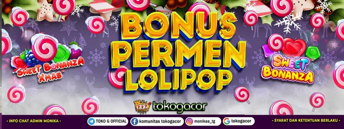 BONUS PERMEN LOLIPOP Banner