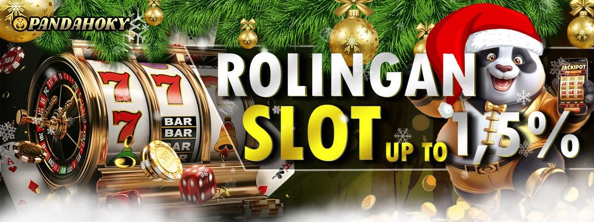 BONUS ROLLINGAN SLOT UP TO 1.5% Banner