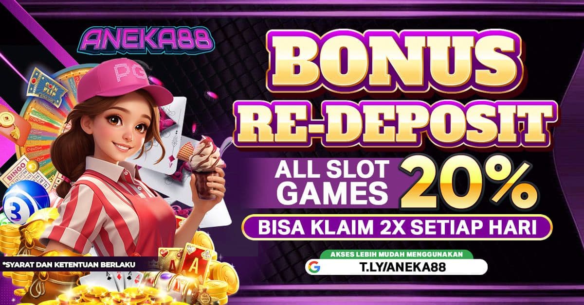 BONUS REDEPO HARIAN 20%
