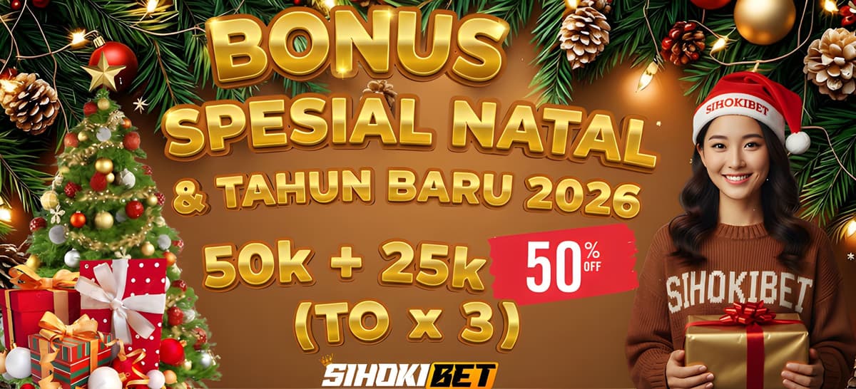 Promo SPESIAL BONUS NATAL & TAHUN BARU 2026 