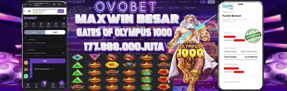 MAXWIN TERBESAR OVOBET Banner