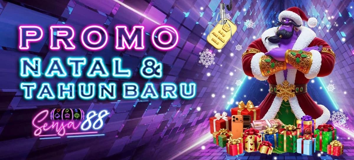Promo Natal & Tahun Baru BONUS DEPOSIT 50% Banner