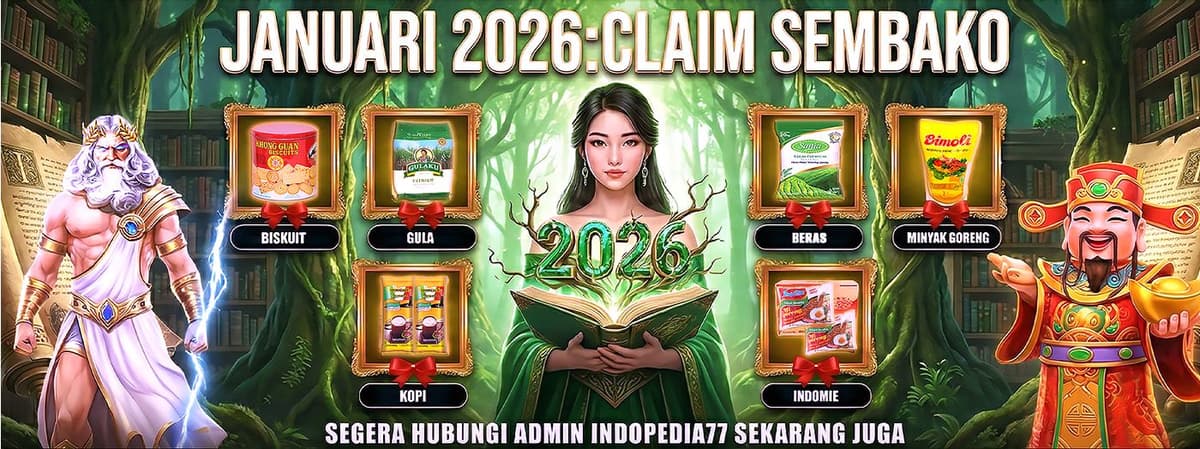 Promo BONUS PAKET SEMBAKO INDOPEDIA77