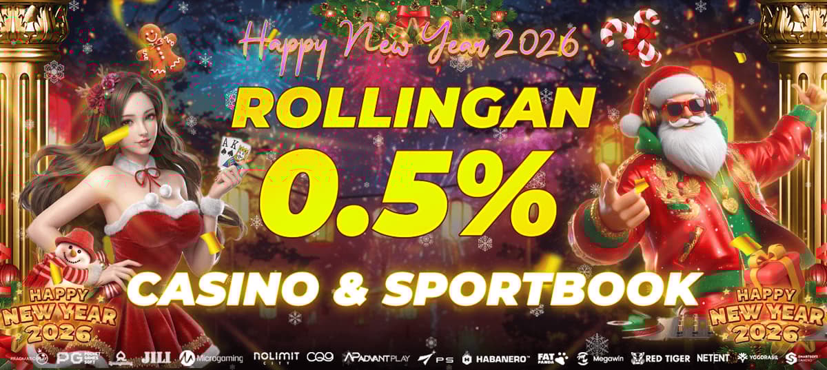 Promo ROLLINGAN 0.5% CASINO & SPORTSBOOK