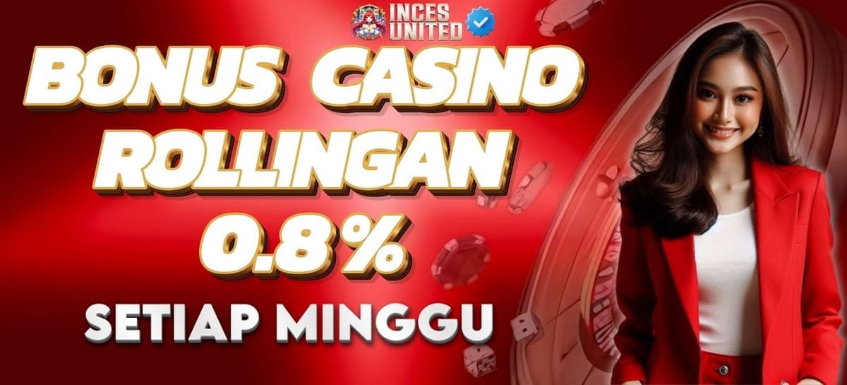 Promo CASINO BONUS ROLINGAN 0.8%