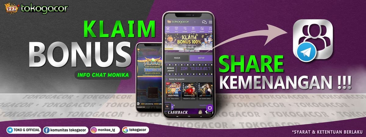 BONUS SHARE KEMENANGAN Banner