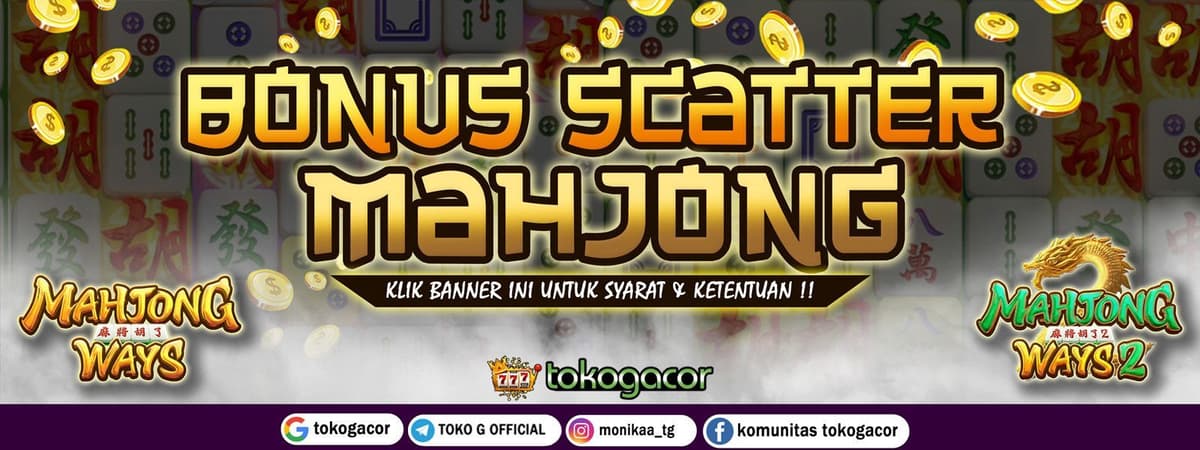 BONUS SCATTER MAHJONG Banner