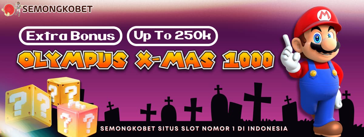 Promo EXTRA BONUS GATES OF OLYMPUS X-MAS 1000