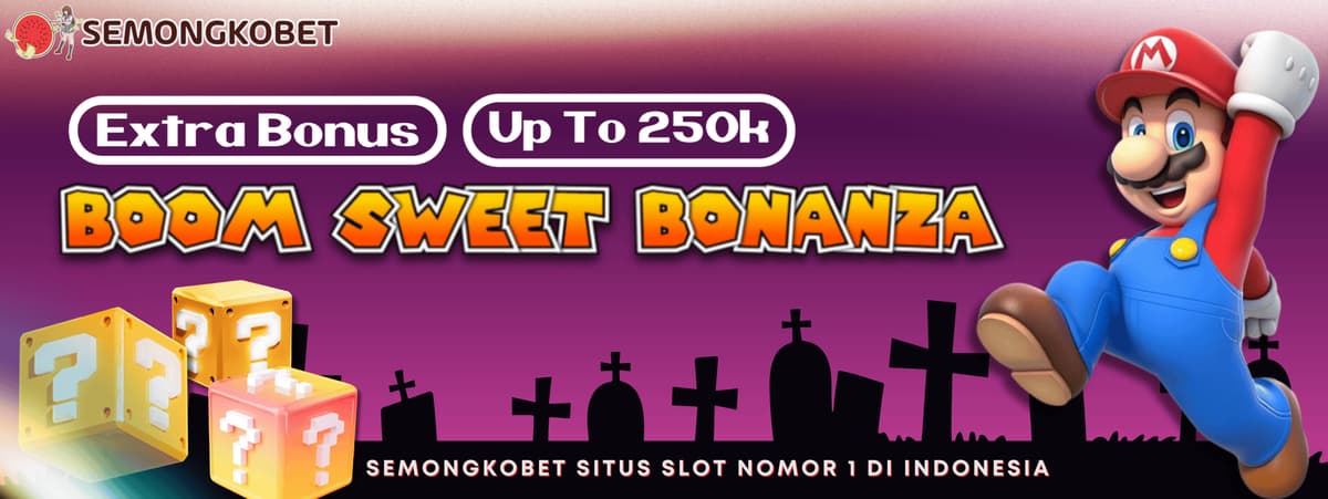 Promo EXTRA BONUS BOOM SWEET BONANZA