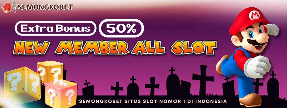 Promo WELCOME BONUS 50% Khusus New Member