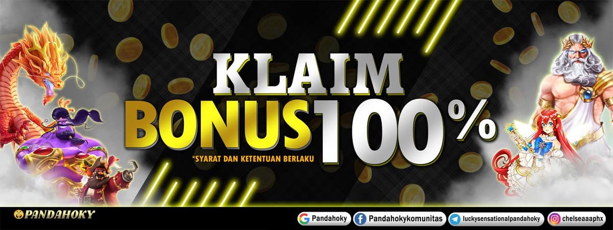 Promo Bonus 100% Banner