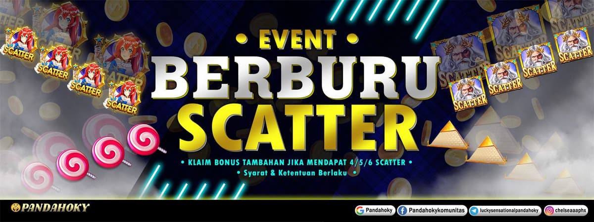 BERBURU SCATTER Banner