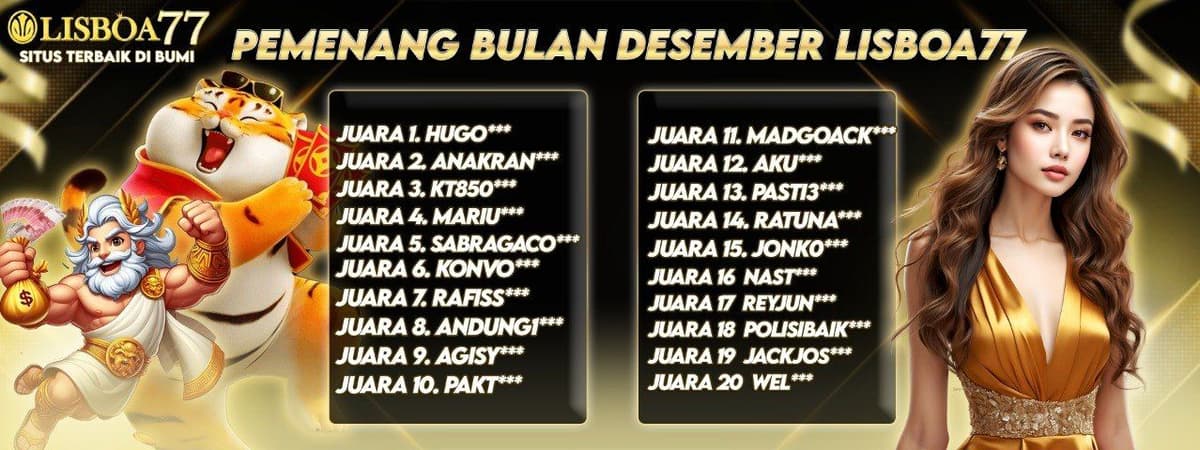 PEMENANG EVENT DESEMBER Banner