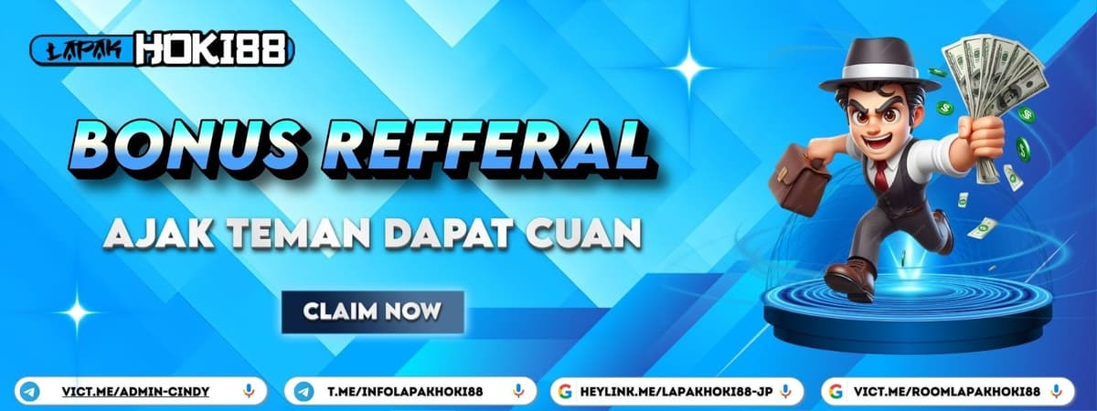 Promo BONUS REFERRAL UP TO 1% 