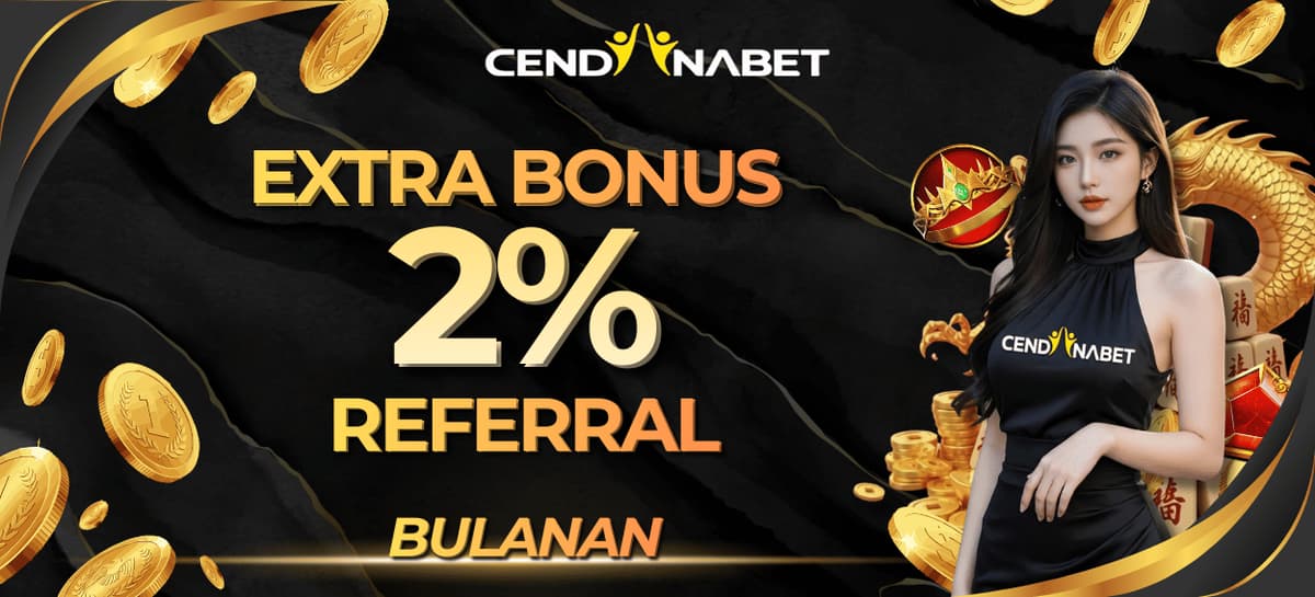 Promo BONUS REFERRAL 2% SETIAP BULAN SEUMUR HIDUP