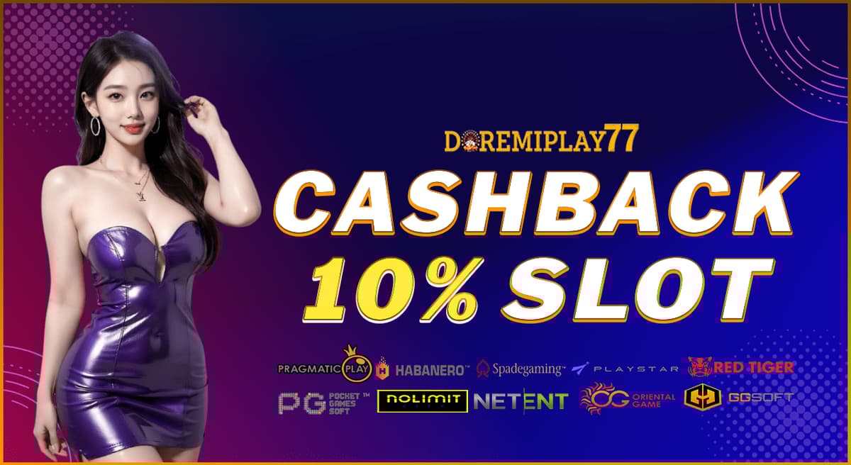Promo CASHBACK SLOT 10% SETIAP HARI 