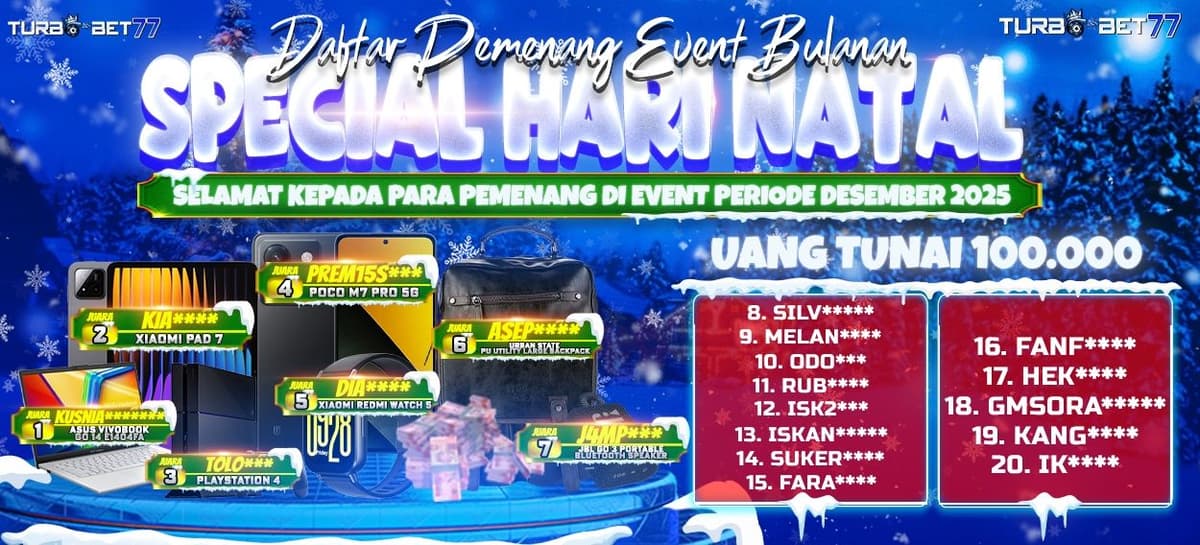 PEMENANG EVENT POINT DESEMBER Banner