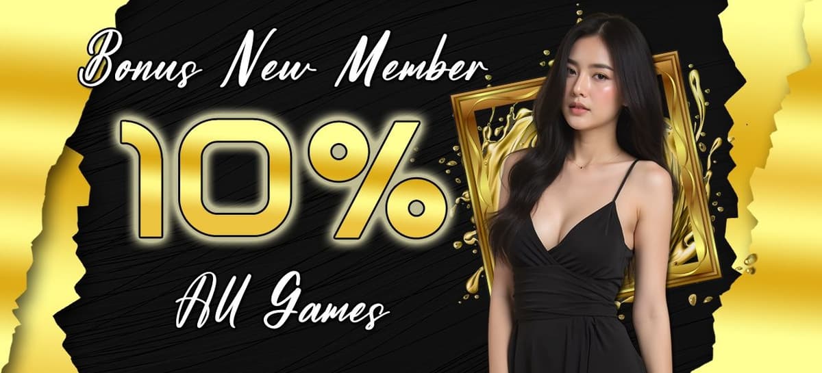 Promo Bonus New Member All Games 10%