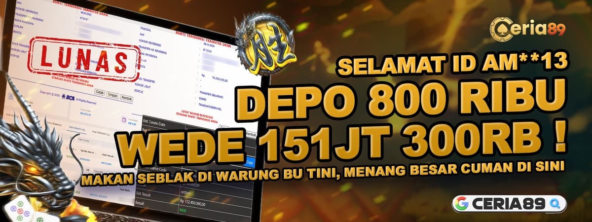 WELCOME TO CERIA89 Banner