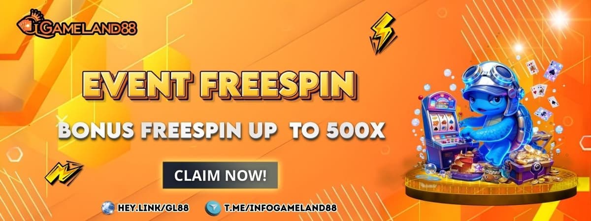 Promo BONUS FREESPIN GAMELAND88