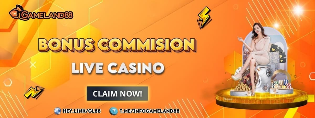 Promo COMISSION LIVE CASINO