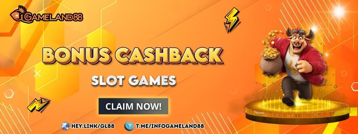 Promo BONUS MINGGUAN CASHBACK 3% KHUSUS SLOT