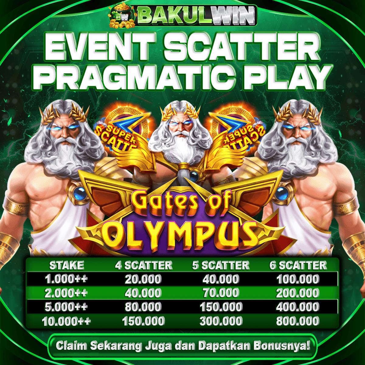 Promo EVENT SCATTER PRAGMATIC PLAY