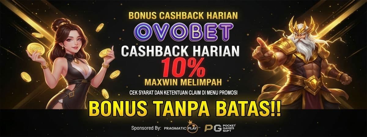 BONUS CASHBACK HARIAN 10%