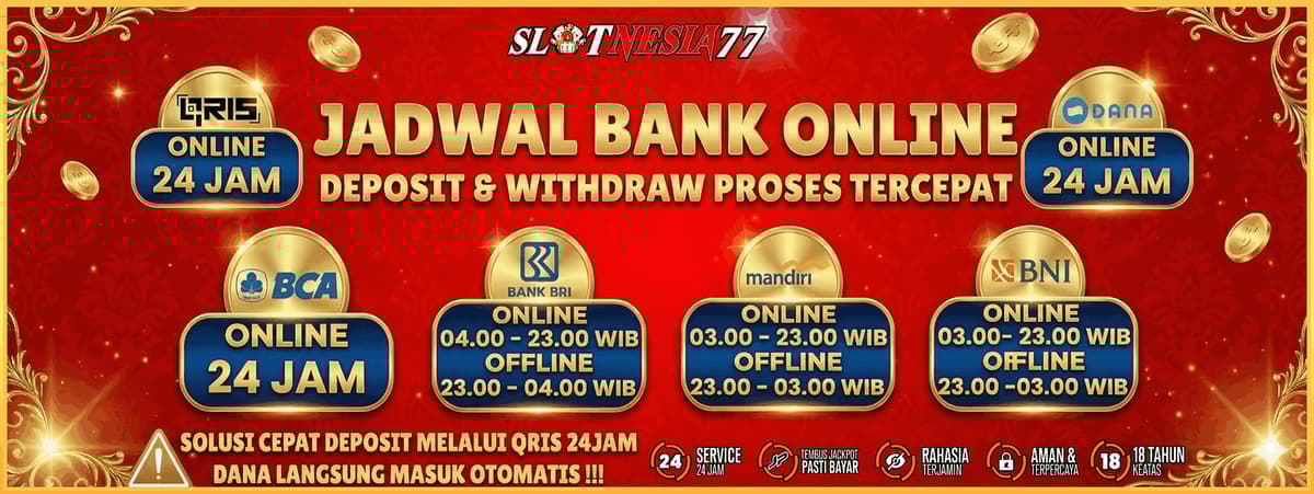 JADWAL BANK ONLINE Banner
