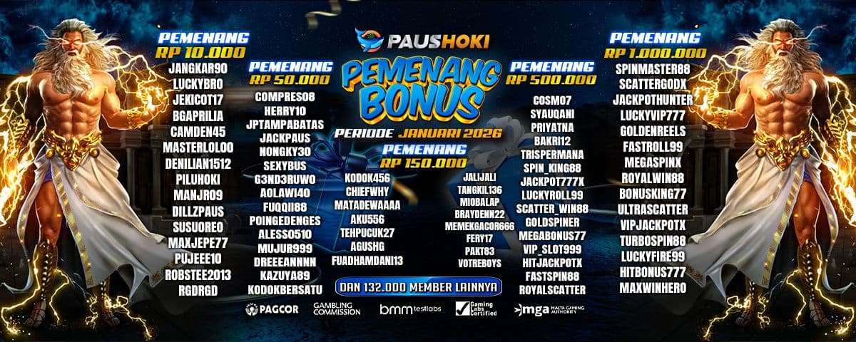 DAFTAR PEMENANG Banner