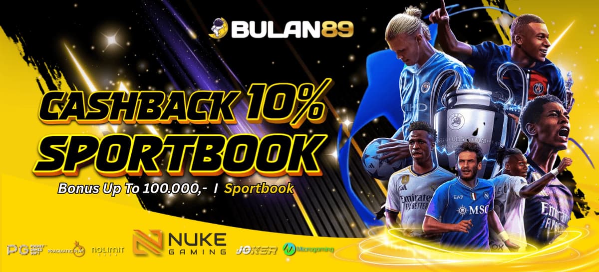 Promo BONUS CASHBACK UP TO 10% SPORTBOOK