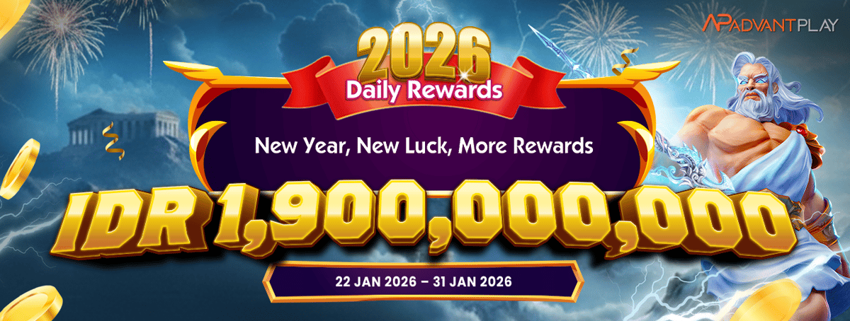 Advantplay - 2026 Daily Rewards campaign Banner