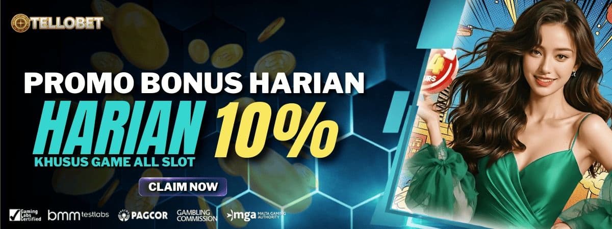 Promo BONUS DEPOSIT HARIAN 10%