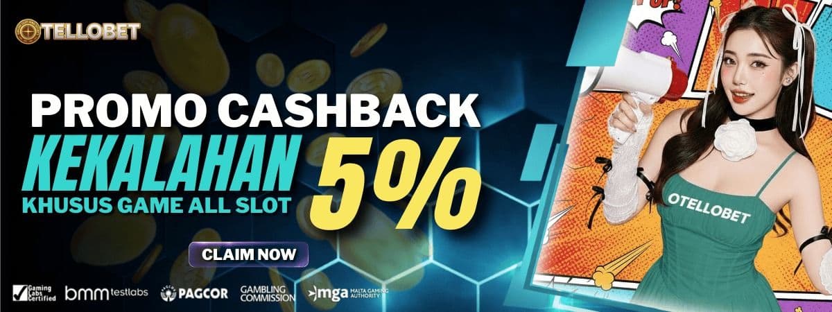 Promo BONUS CASHBACK KEKALAHAN 5%