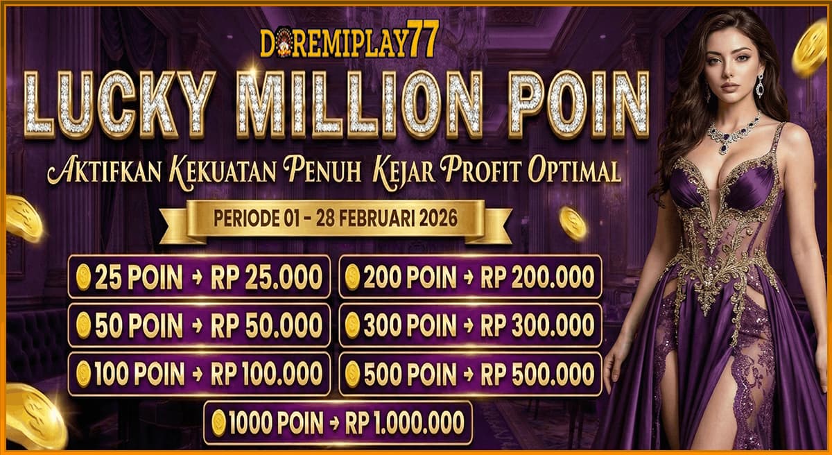 Promo LUCKY MILLION POIN