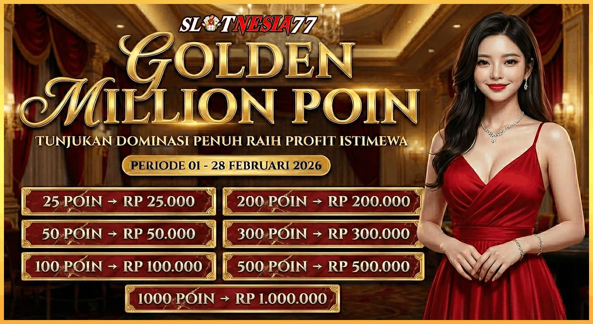 Promo GOLDEN MILLION POIN