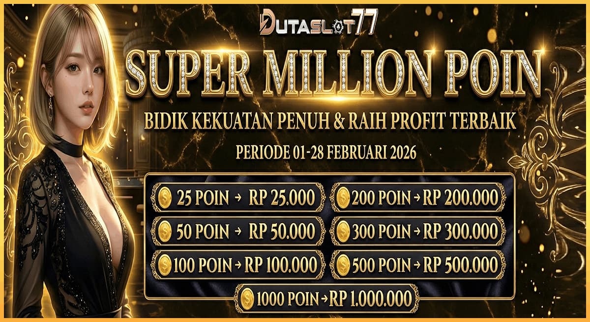 Promo SUPER MILLION POIN
