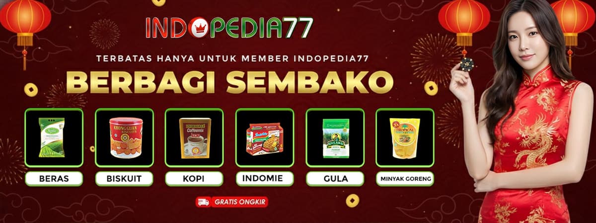 Promo BONUS PAKET SEMBAKO INDOPEDIA77