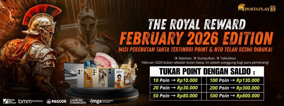 THE ROYAL REWARD Banner