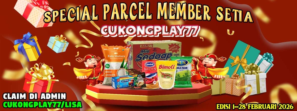 PARCEL BULANAN CUKONGPLAY77 Banner