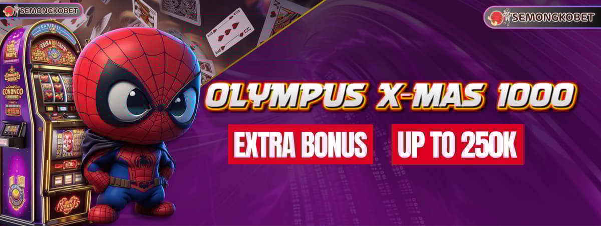 Promo EXTRA BONUS GATES OF OLYMPUS X-MAS 1000