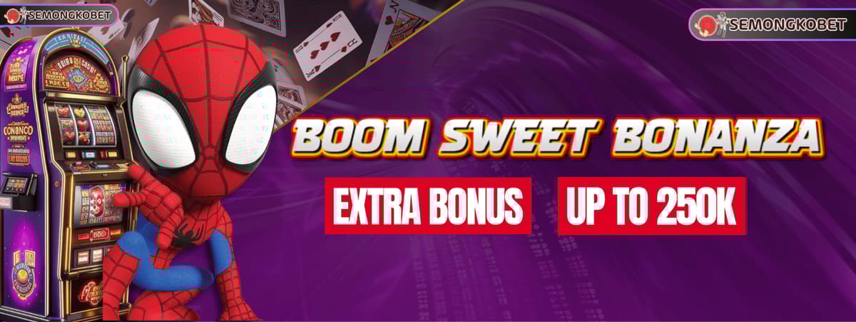 Promo EXTRA BONUS BOOM SWEET BONANZA