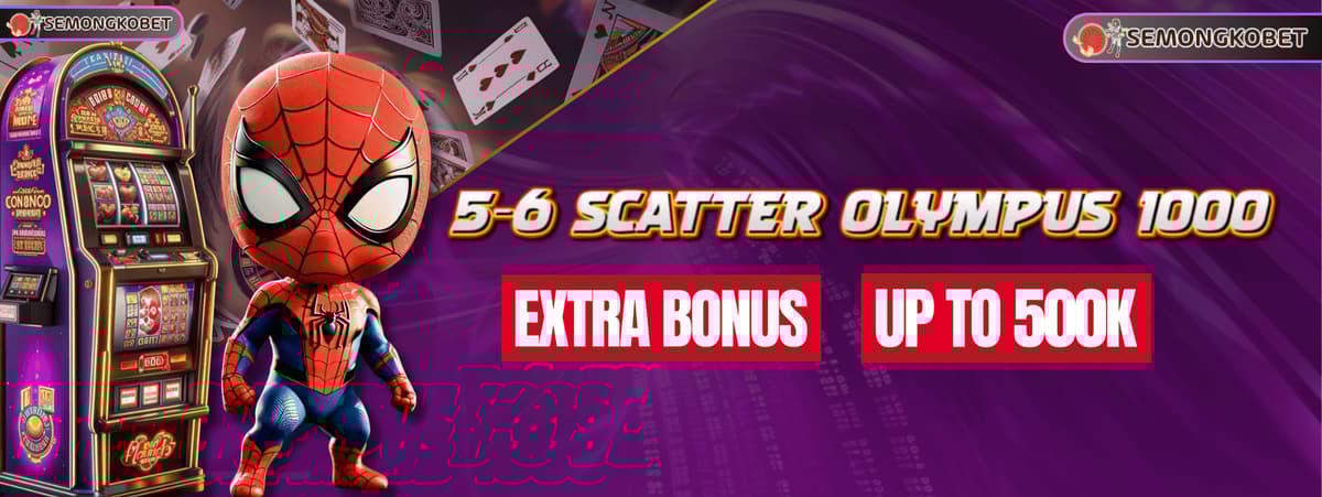 Promo EXTRA BONUS 5-6 SCATTER GATES OLYMPUS 1000