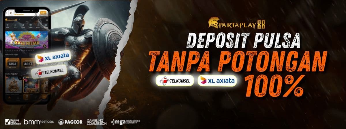 Promo DEPOSIT PULSA TANPA POTONGAN 100%