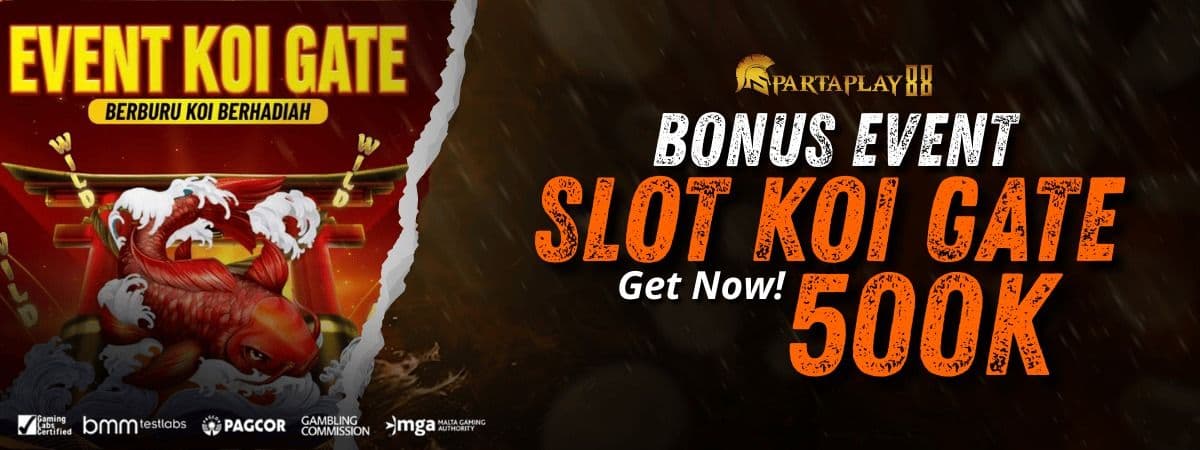 Promo EVENT CLAIM BONUS EVENT KOI GATES