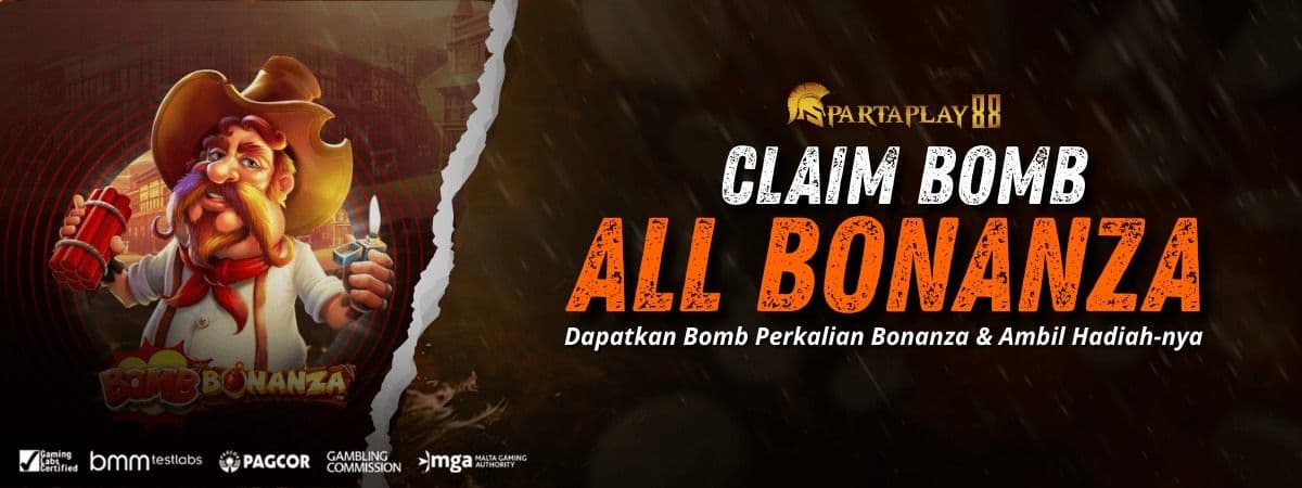 Promo EVENT CLAIM BOMB PERKALIAN ALL BONANZA