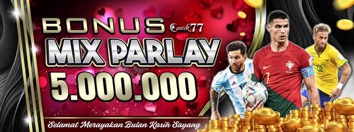 BONUS MIX PARLAY 5JUTA Banner