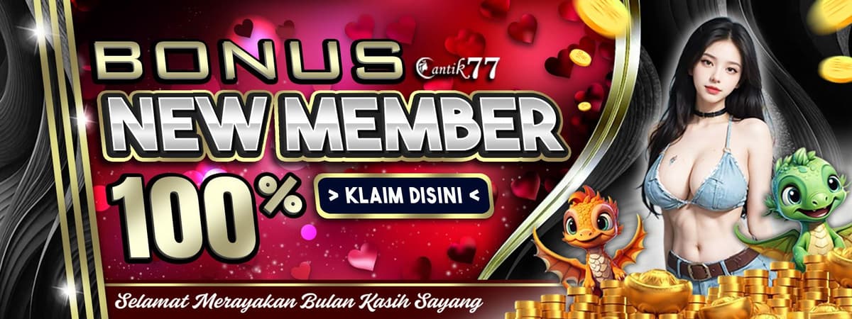 Promo WELCOME BONUS NEW MEMBER