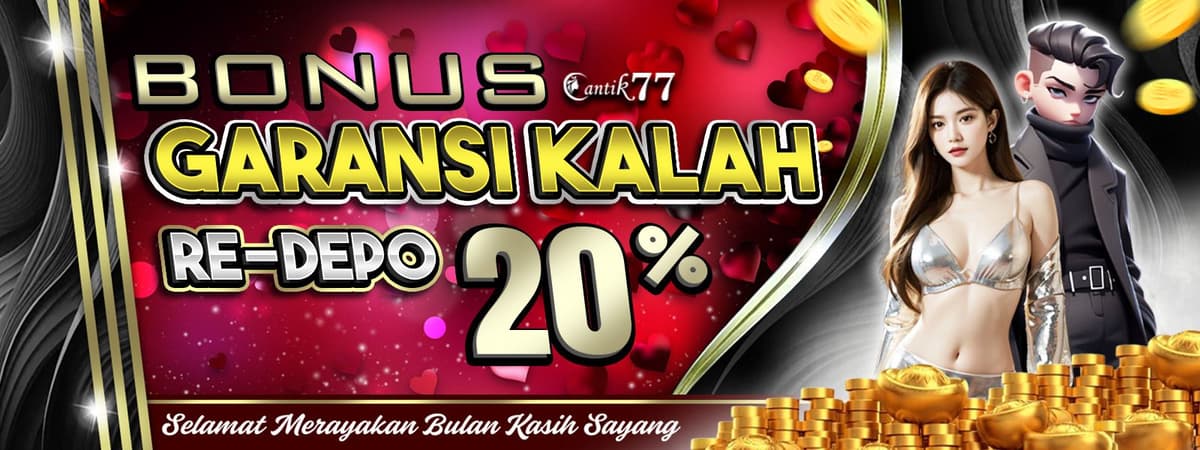 Promo GARANSI KALAH RE-DEPO 20%