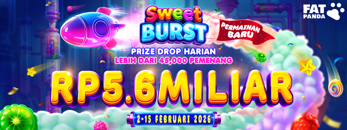 Sweet Burst Daily Prize Drops – Spin for Your Share of $350,000 Banner